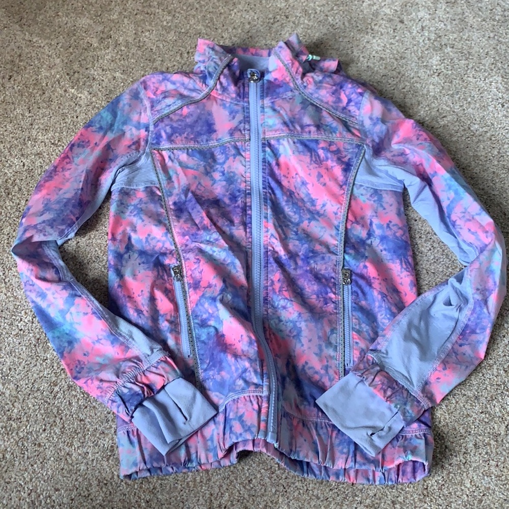 Girls Ivivva windbreaker size 10